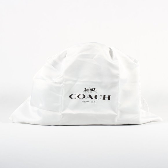 Coach Mercer Satchel Bag Purse Black Leather NEW - Picture 8 of 8